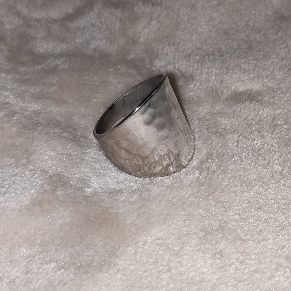 Vintage Silver Statement Ring - image 8